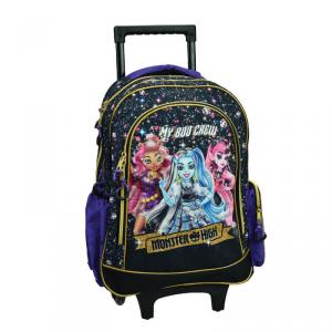 Monster High Crew gurulós iskolatáska  táska 46 cm