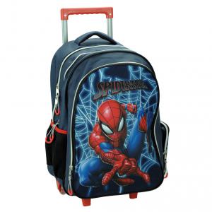 Pókember Frame gurulós iskolatáska  táska 46 cm