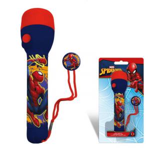 Pókember Web-Slinger elemlámpa  zseblámpa 21 cm