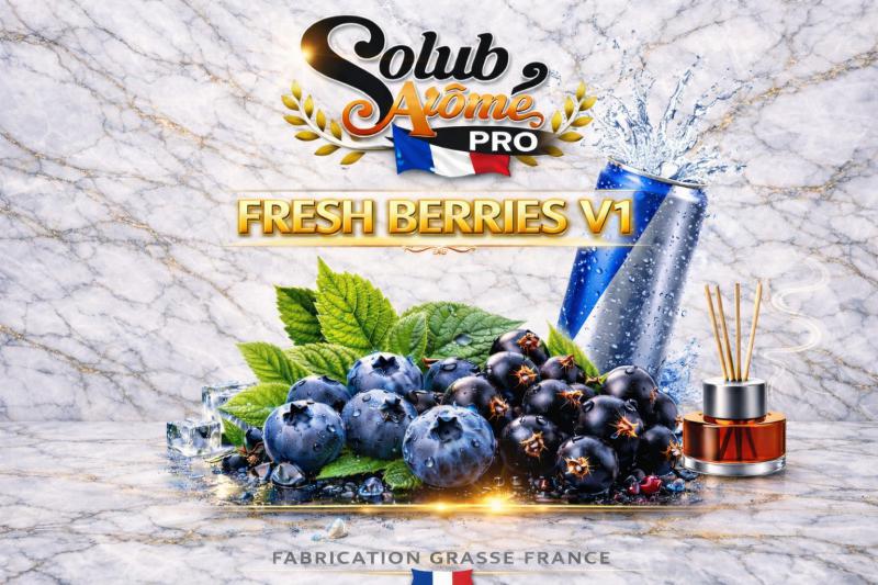 ( 228.-) Solub - Fresh Berries V1 ( Heisenberg típusú ) 10ml
