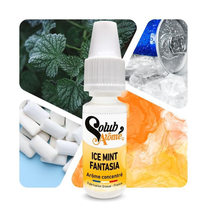 ( 237.-) Solub - Ice Mint Fantasia ( Red B.. üdítő ) 10ml