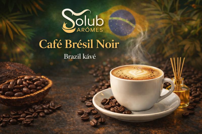 ( 253.-)    Solub - Café  Brésil  Noir  10m