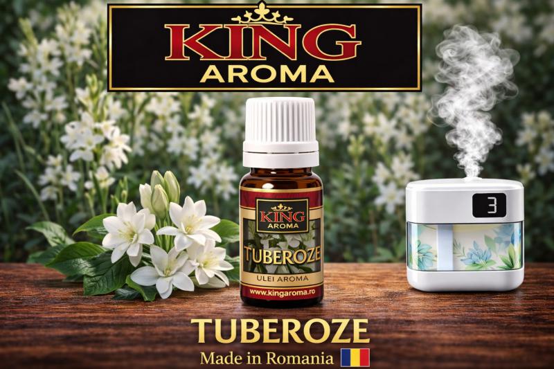 ( 523.-)   King Aroma - Tuberoze    10ml