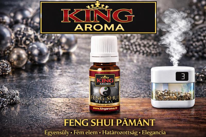 ( 540.-)   King Aroma - Feng Shui - Metal    10ml