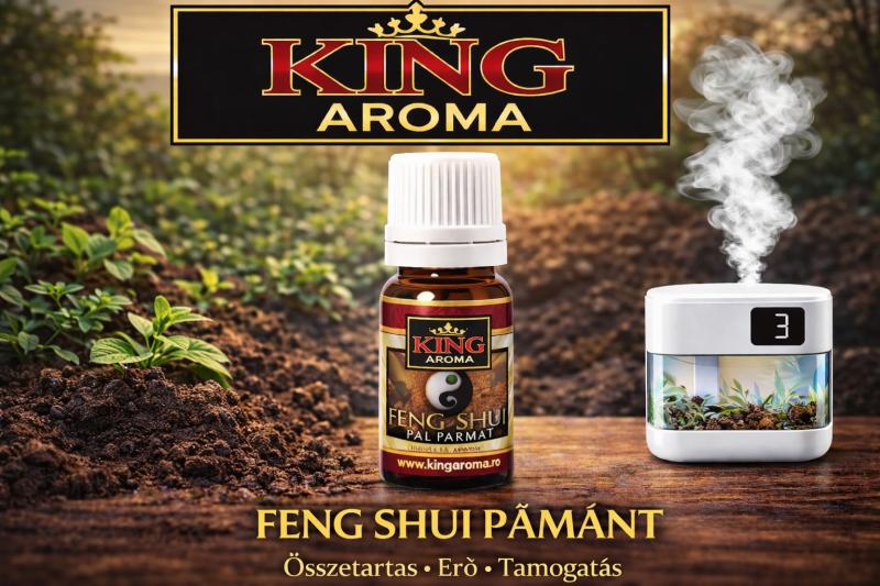 ( 540.-)   King Aroma - Feng Shui - Pamant    10ml
