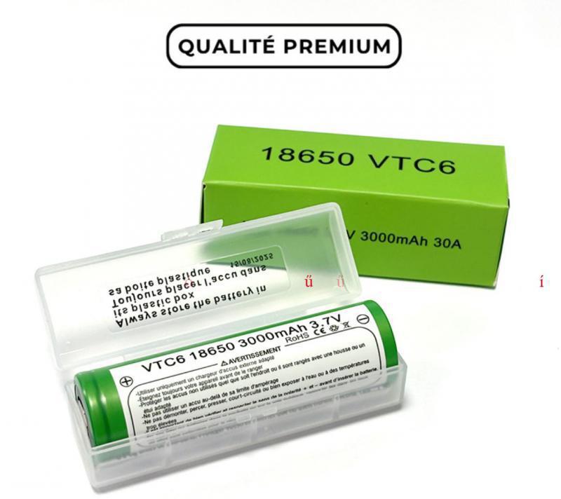 Akkumulátor - VTC 6 ( 18650 ) 3000mAh 30A ( Premium verzió )