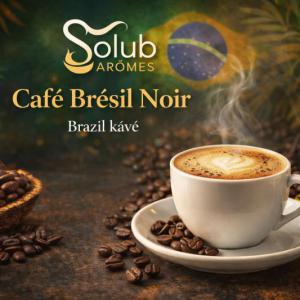( 253.-)    Solub - Café  Brésil  Noir  10m
