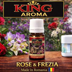 ( 525.-)   King Aroma - Rose & Frezia   10ml