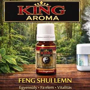 ( 537.-)    King Aroma - Feng Shui - Lemn  10ml