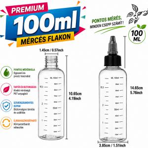 ( MÉRCÉS PET ) - minőségi flakon   100ml