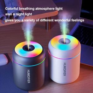Humidifier - ( 5 volt ) Aromaterápiás diffúzor ( H2O - vízzel működő ) hordozható Otthonra, Autóba, Irodába