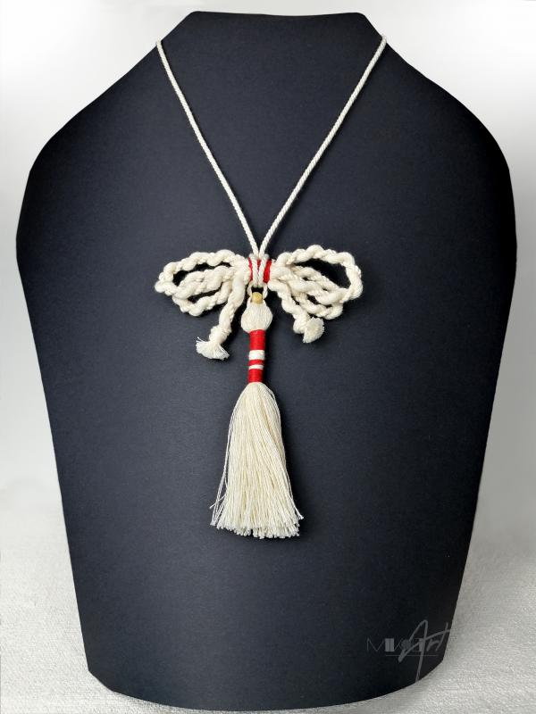 ● Fimbriae textilnyaklánc masnival●