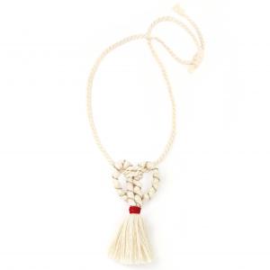 ● Fimbriae textilnyaklánc bojttal●