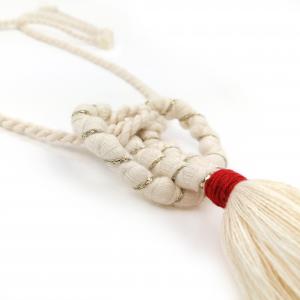 ● Fimbriae textilnyaklánc bojttal●