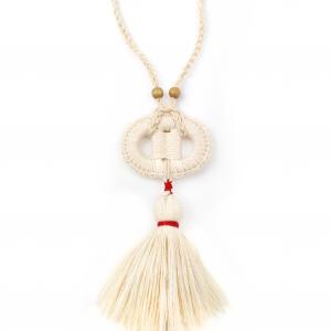 ● Fimbriae textilnyaklánc horgolt medállal●