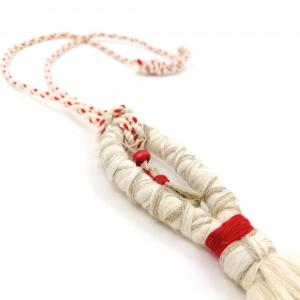 ● Fimbriae textilnyaklánc hosszú medállal●