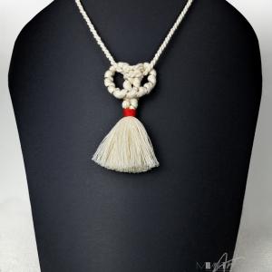 ● Fimbriae textilnyaklánc bojttal●