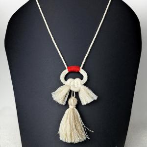 ● Textus szövött textilnyaklánc●