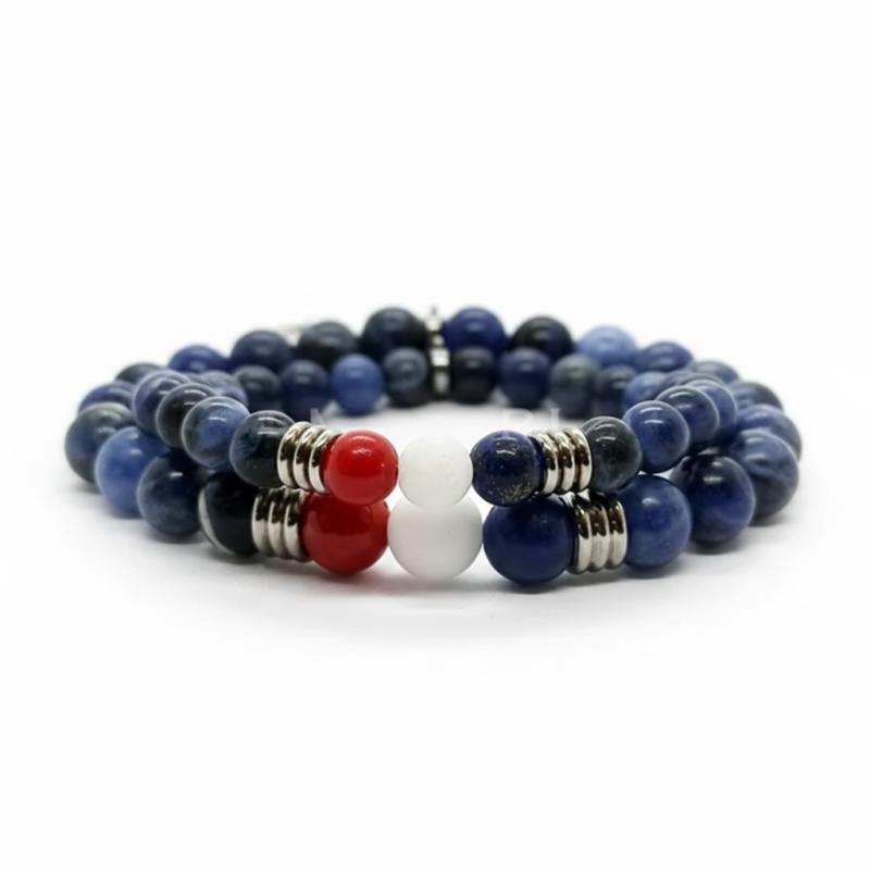 Balatoni Kalandorok – Apa-Fia Horgonyos Ásvány Karkötő Szett