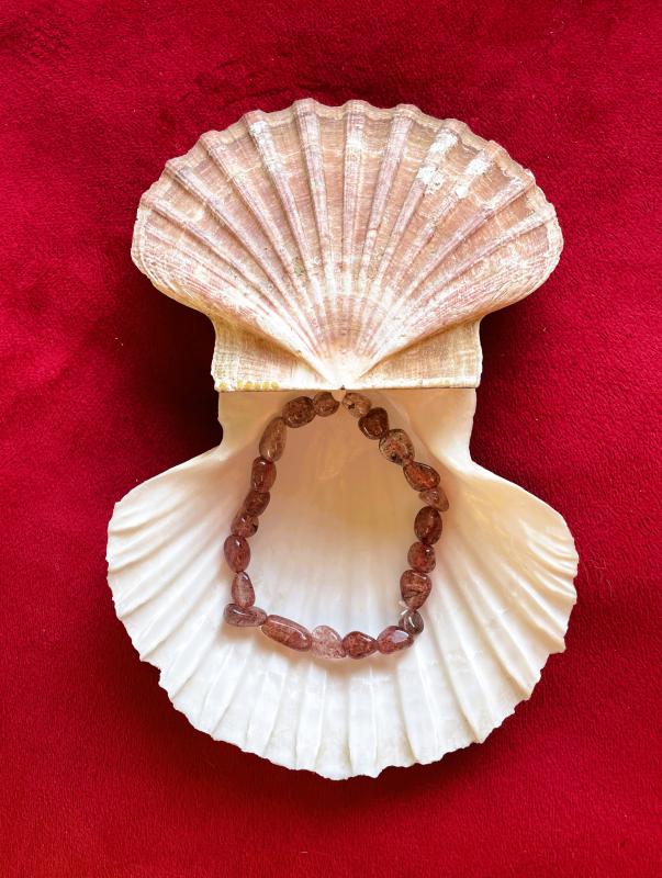 Eperkvarc „Lélekmelengető” Női Ásvány Karkötő