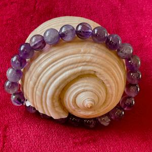 Ametiszt „Lila Misztikum” Női Ásvány Karkötő Leírás