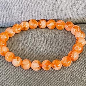 Citrin Madeira „Naplemente Fénye” Női Ásvány Karkötő