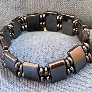 Hematit „Magnetit Erő” Férfi Mágneses Ásvány Karkötő