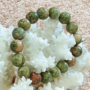 Szerpentin „Újjászületés” Női Ásvány Karkötő