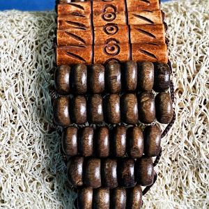 Többsoros Egzotikus Fa Karkötő – Földelő Energiák