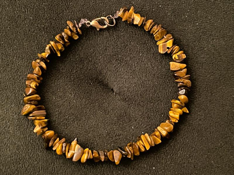 Földi Ragadozó – Természetközeli Tigrisszem Férfi Karkötő