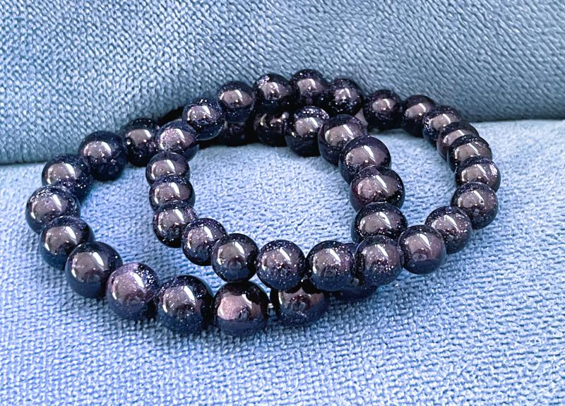 „Közös Csillagkép” Kék Goldstone Páros Karkötő Szett