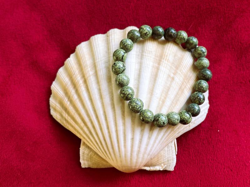 Szerpentin „Újjászületés” Női Ásvány Karkötő