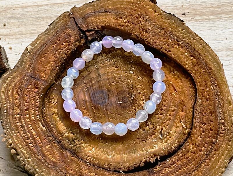 Szivárvány Szerencse – Színes jáde gyerek karkötő