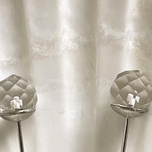 Kristálytiszta Fény – Fazettált hegyikristály golyó fülbevaló