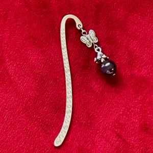 „Lélek Ébredése” Pillangós Könyvjelző Ametiszttel