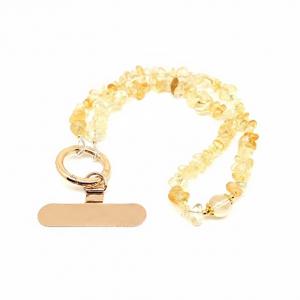 Napsugár Bőség – Citrin Ásvány Telefonlánc