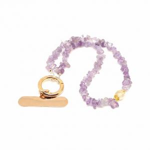 Spirituális Nyugalom – Ametiszt Ásvány Telefonlánc