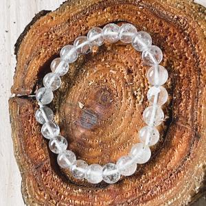 Természetes Fény – Natural hegyikristály karkötő (8-9 mm)