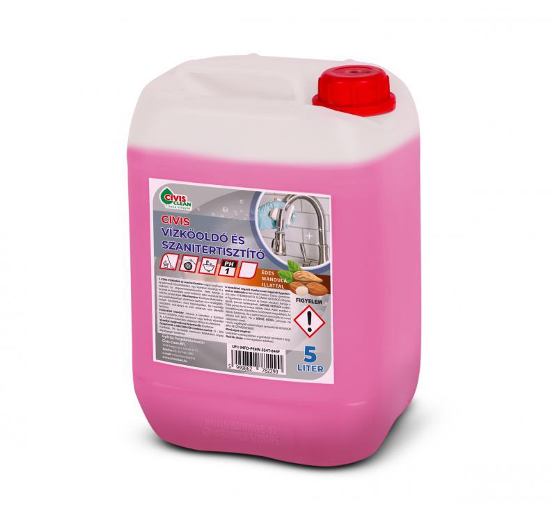 Civis Vízkő és szanitertisztító, 5L