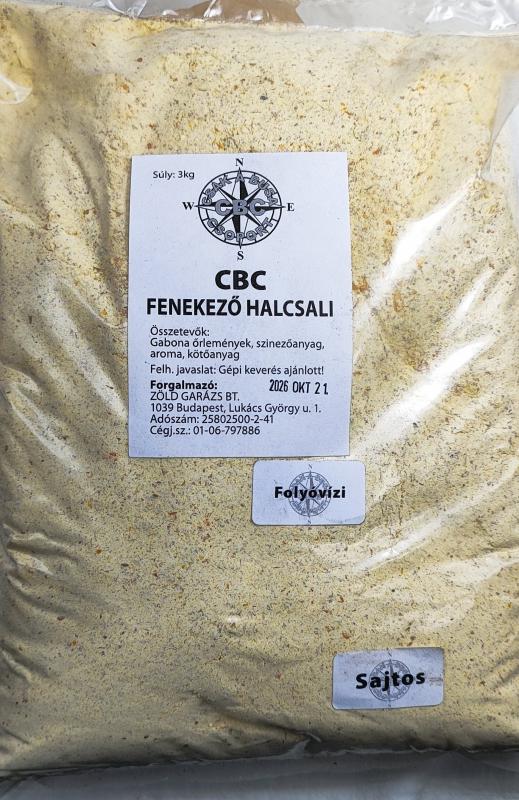 Folyóvízi etetőanyag horgászathoz 3kg SAJTOS