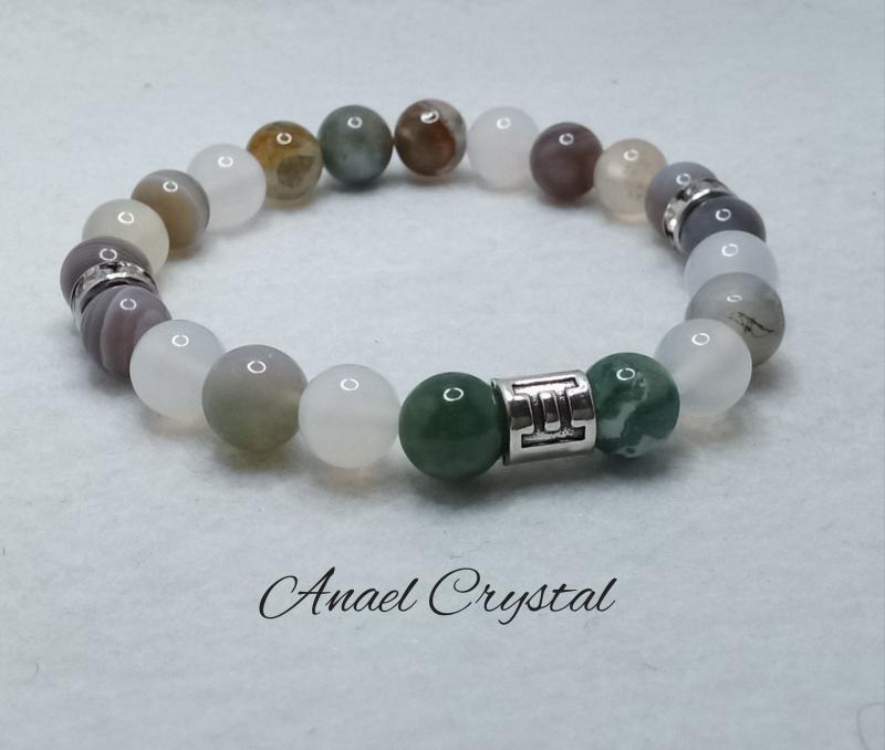 ♊ Ikrek karkötő 18,2 cm