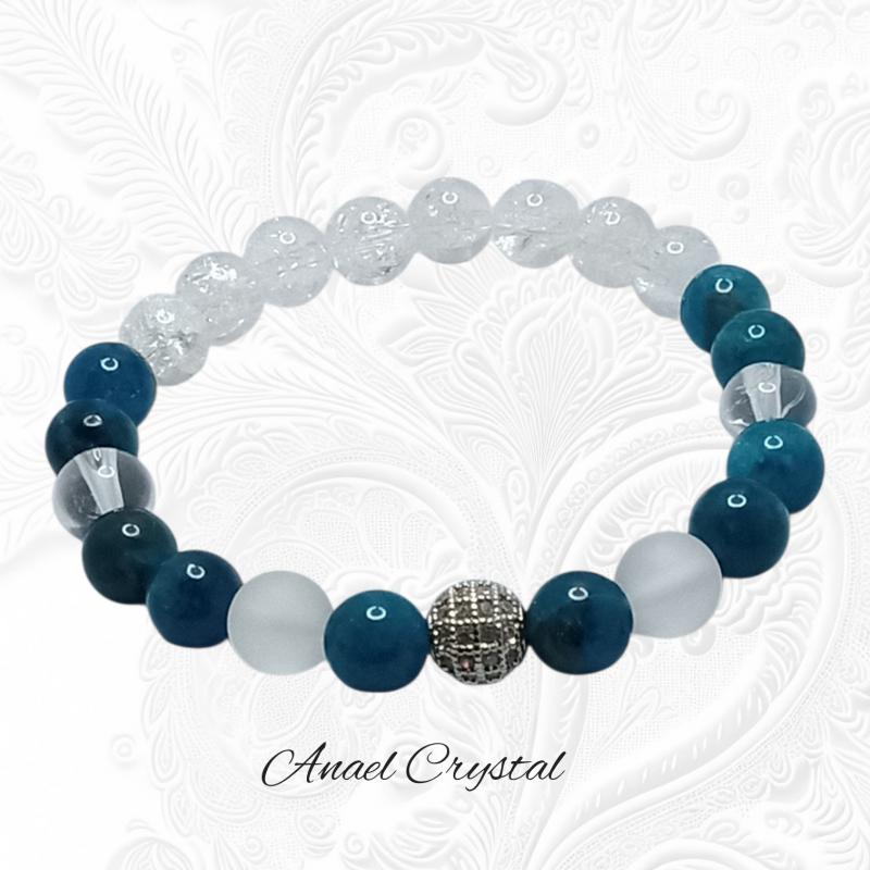 Apatit-Hegyikristály 18,5 cm