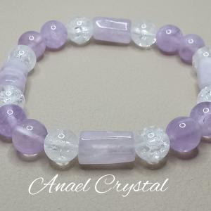 Levendula Ametiszt -Hegyikristály18 cm