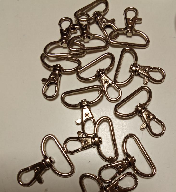 Fém karabíner 30 mm