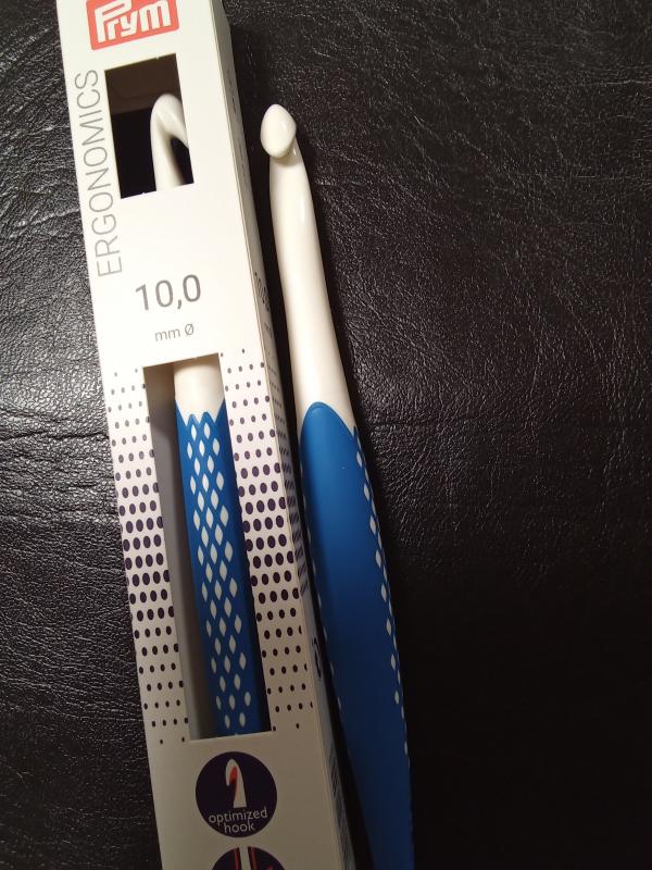 horgolótű (Prym) ergonomikus 10 mm