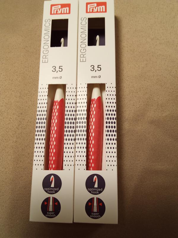 horgolótű (Prym) ergonomikus 3,5 mm