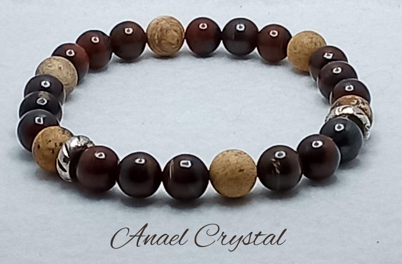 Képjáspis,Tigrisvas 20 cm