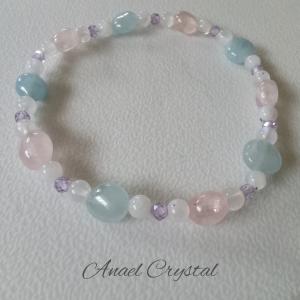 Akvamarin-Morganit...18,5 cm