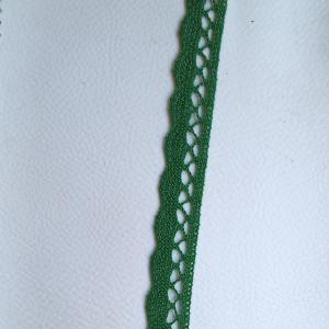 pamutcsipke 18 mm, fűzöld (29,9 fm)