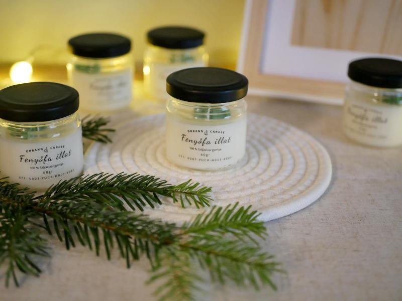 Fenyő illatgyertya